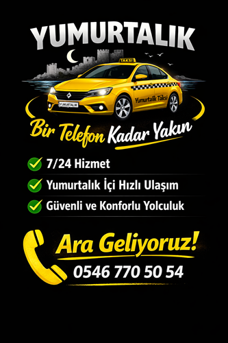 Yumurtalık Taksi 7/24 hizmet aracı